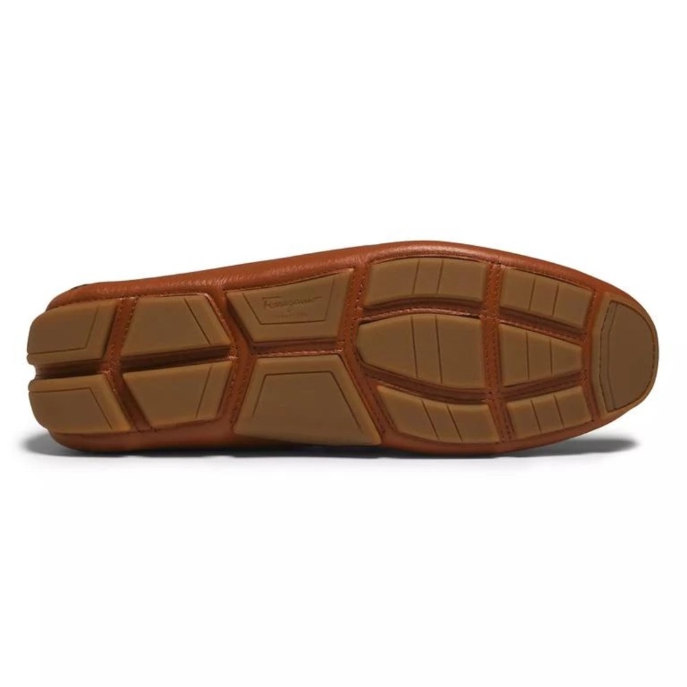 NWT Salvatore Ferragamo Brown Leather Loafers - Picture 5 of 5